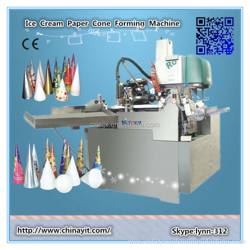 Auto Cup Ice Cream Paper Cone Making Machine